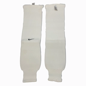 Nike - Used Knit Hockey Socks (White)