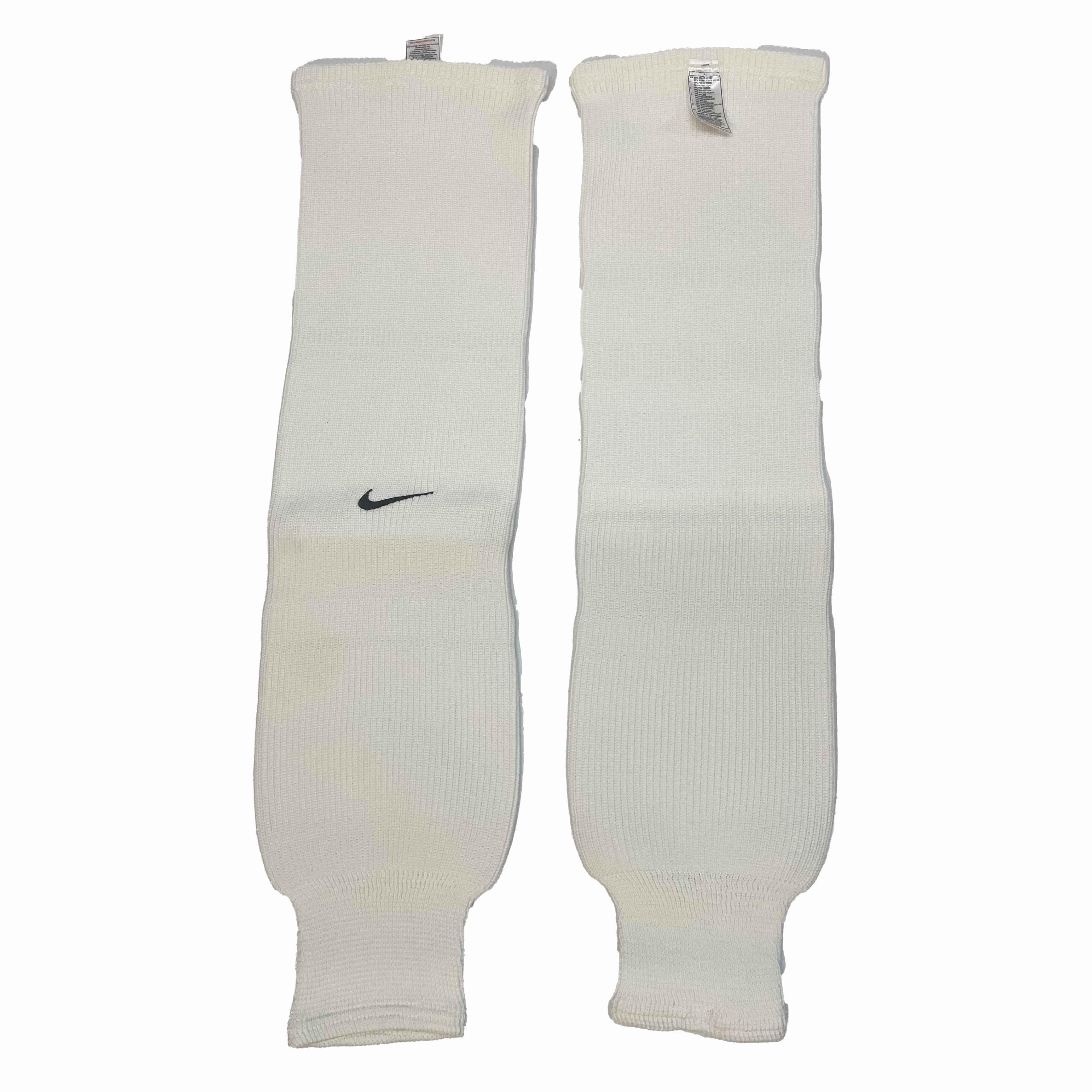 Nike - Used Knit Hockey Socks (White)
