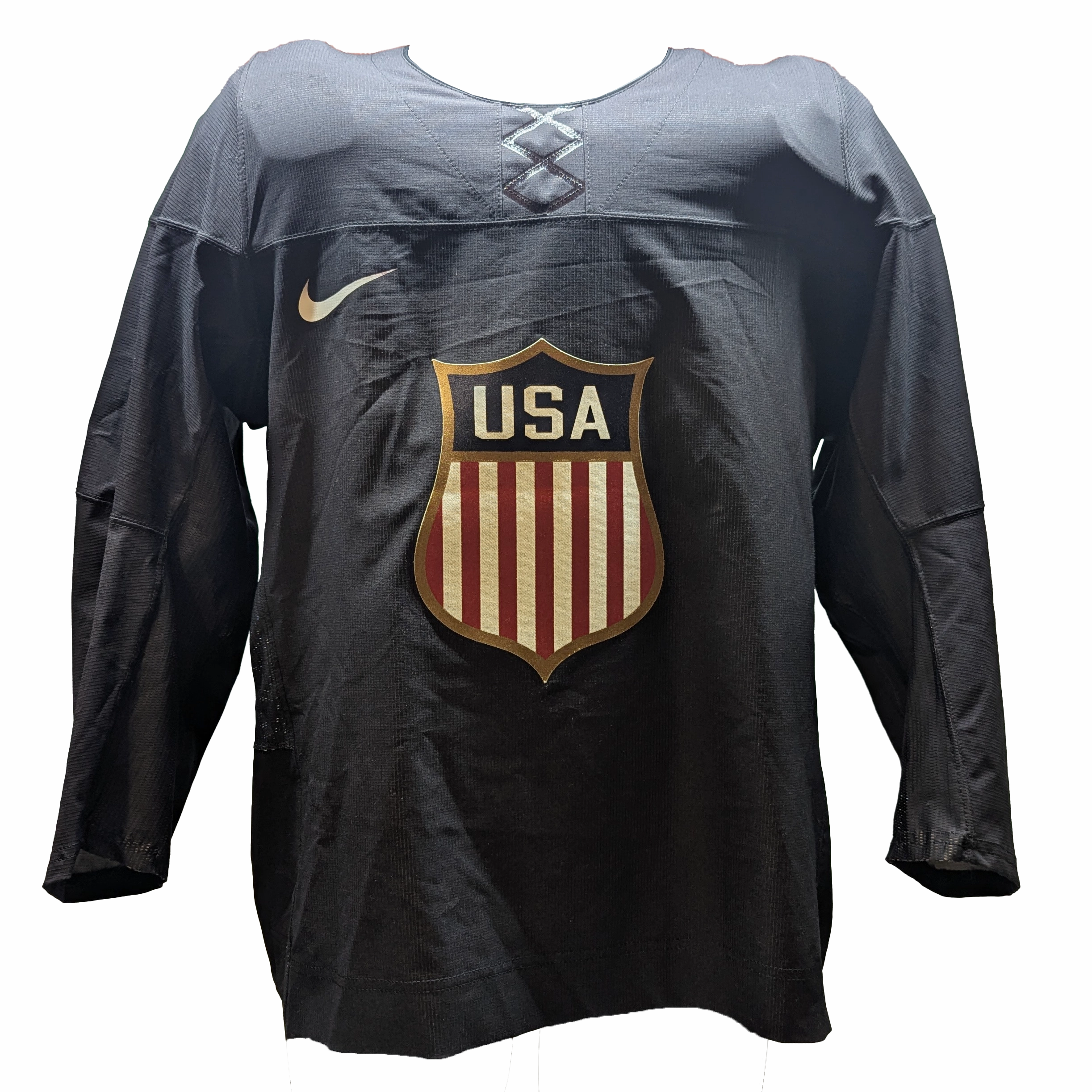 Nike - Used Team USA IIHF Authentic Shield Logo Practice Jersey