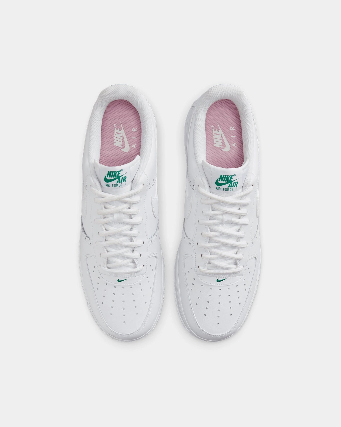 Nike Air Force 1 '07 LV8 Brogue White/White-Med Soft Pink
