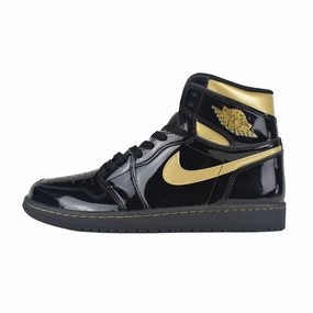 Nike Air Jordan 1 High - Black Metallic Gold