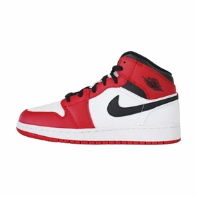 Nike Air Jordan 1 Mid - Chicago White Heel