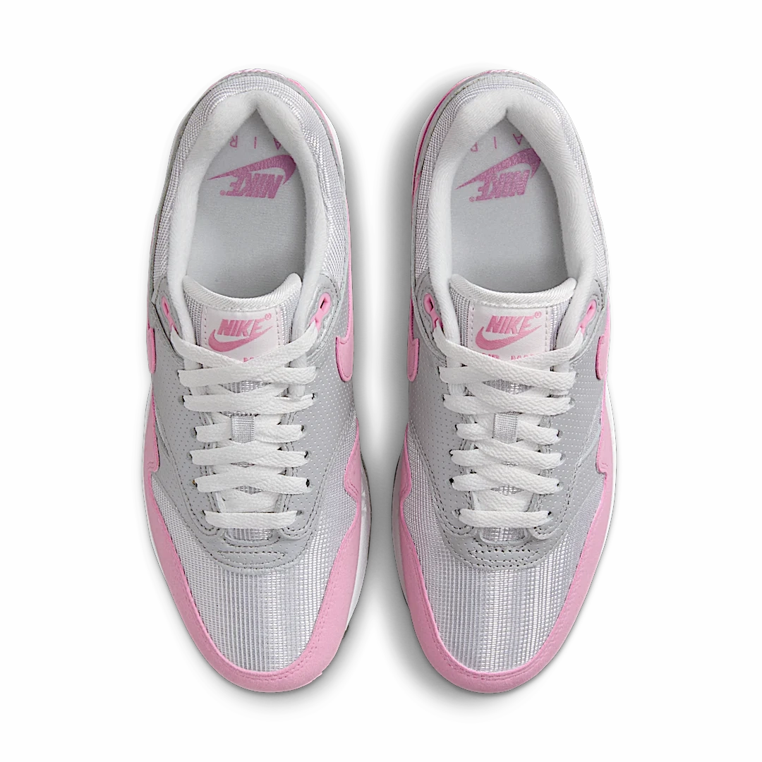 Nike Air Max 1 '87 Metallic Platinum Pink Rise
