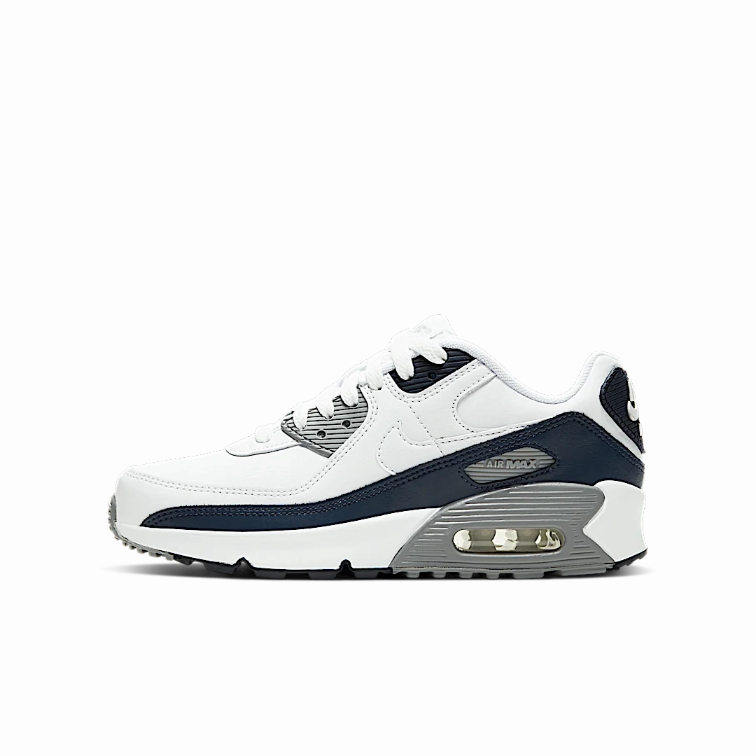 Nike Air Max 90 White Grey Obsidian