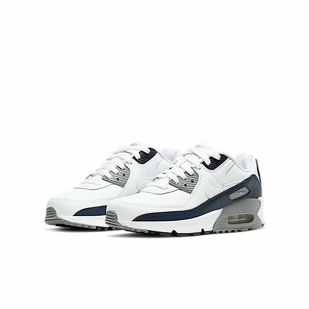 Nike Air Max 90 White Grey Obsidian