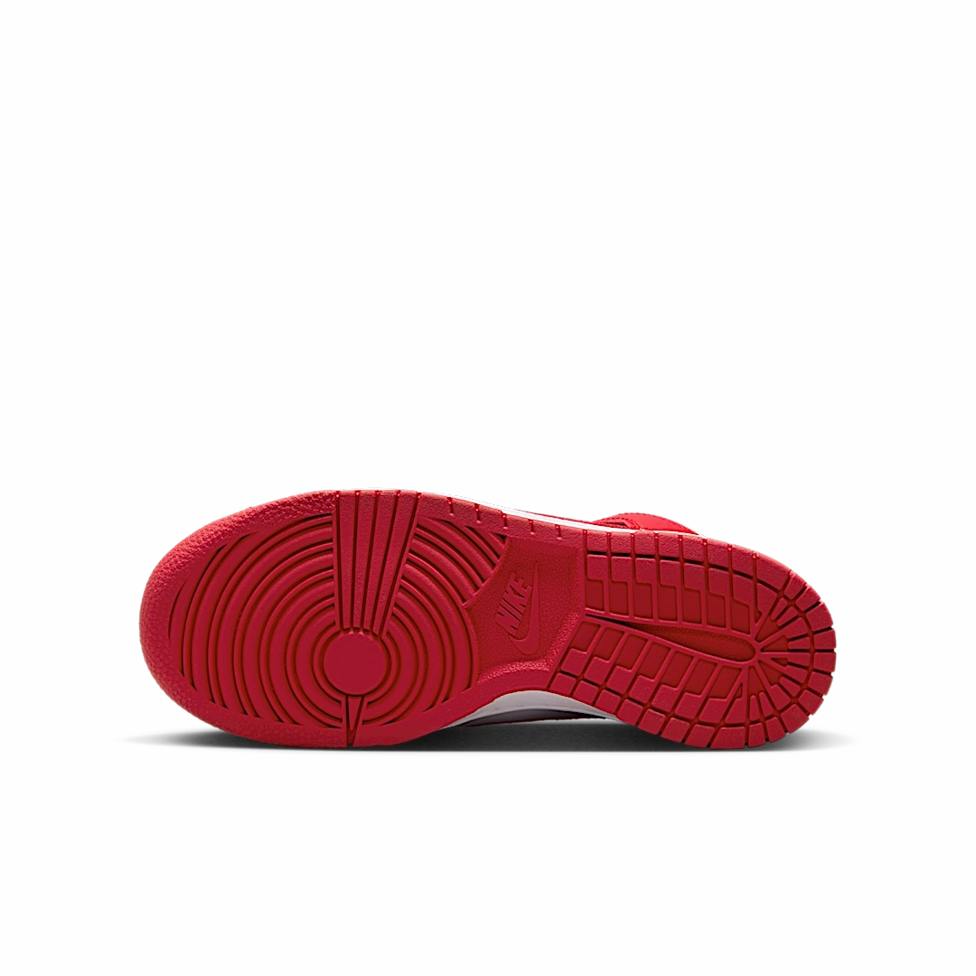 Nike Dunk High Championship White Red (Red Tongue Tag)