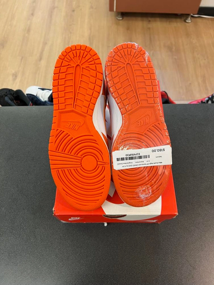 Nike Dunk High SP Syracuse (2021) (GS) Sz 5.5Y
