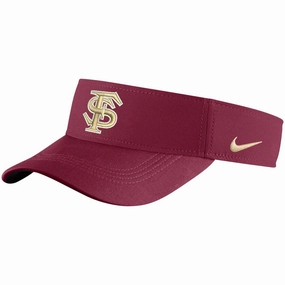 Nike Interlocking FS Logo Dri-fit Visor - Garnet