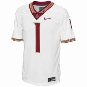 Nike Men's Florida State 2024 Replica Football Jersey - White