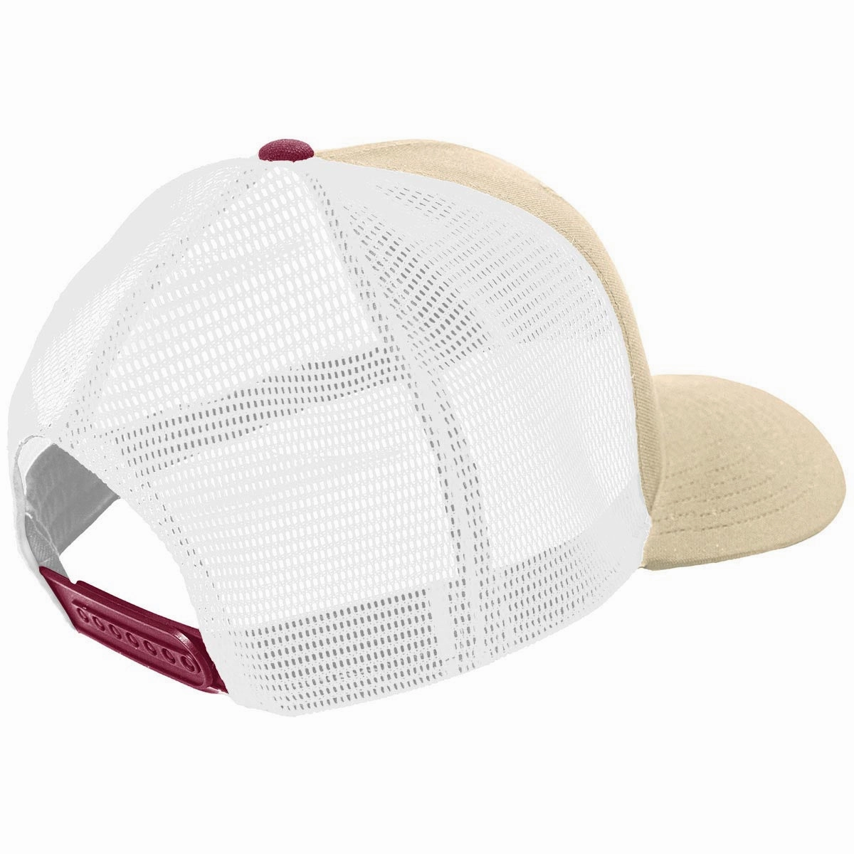 Nike Men's Florida State/Seminole Logo Adjustable Rise Structured Trucker Cap - Vegas Gold/White