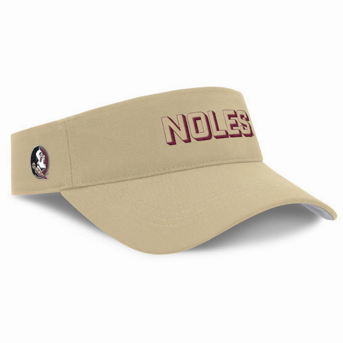Nike Men's Noles Ace Adjustable Practice Visor - Vegas Gold