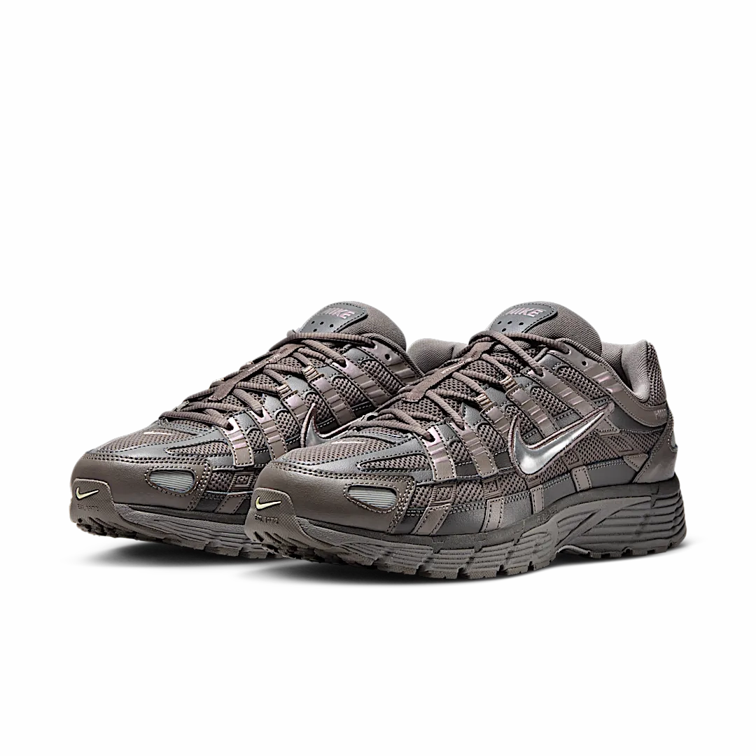 Nike P-6000 Cave Stone Medium Ash Flat Pewter Metallic Silver