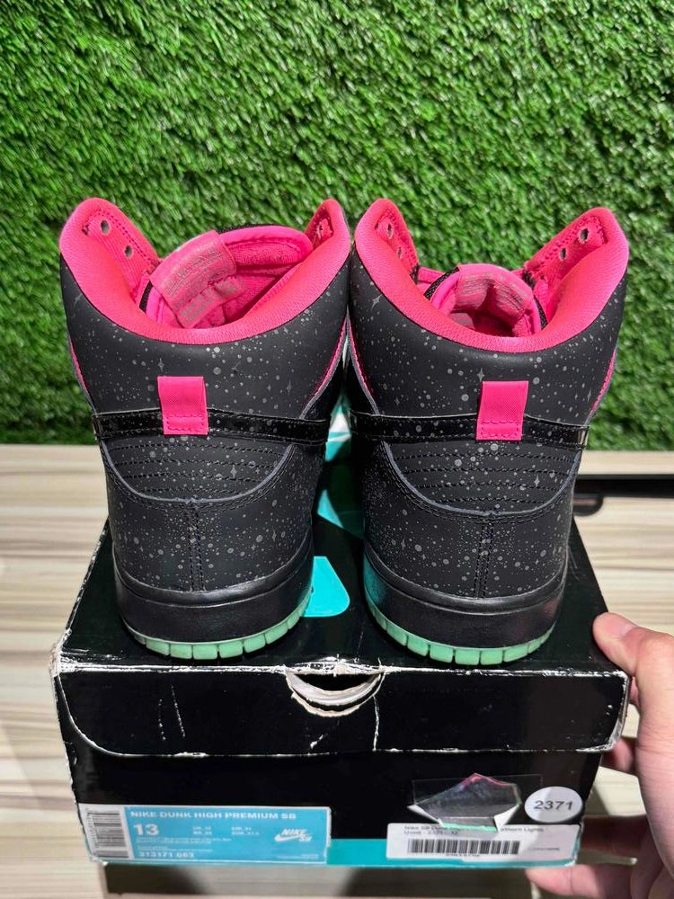 Nike SB Dunk High Premier Northern Lights Sz 13