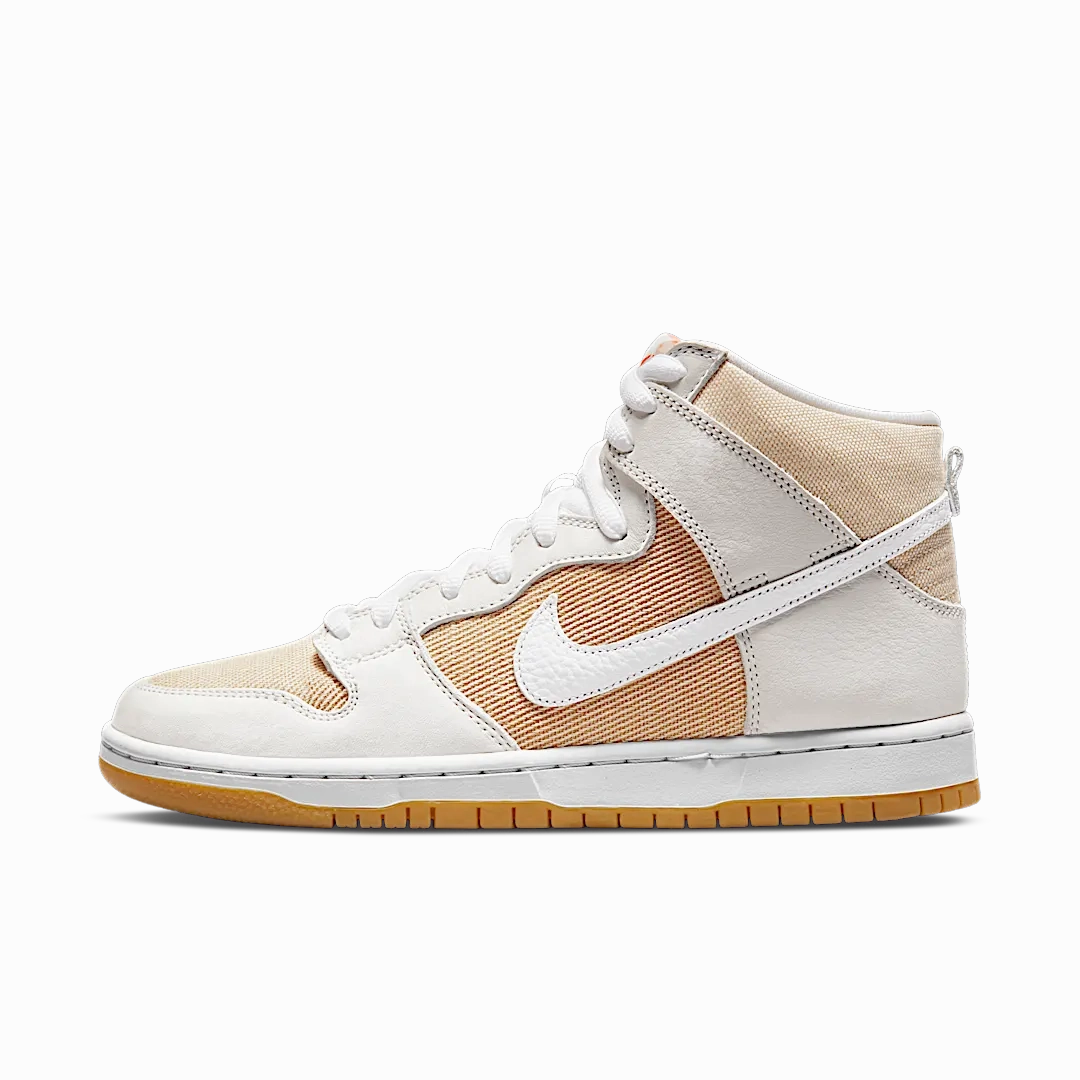 Nike SB Dunk High Pro ISO Orange Label Unbleached Natural