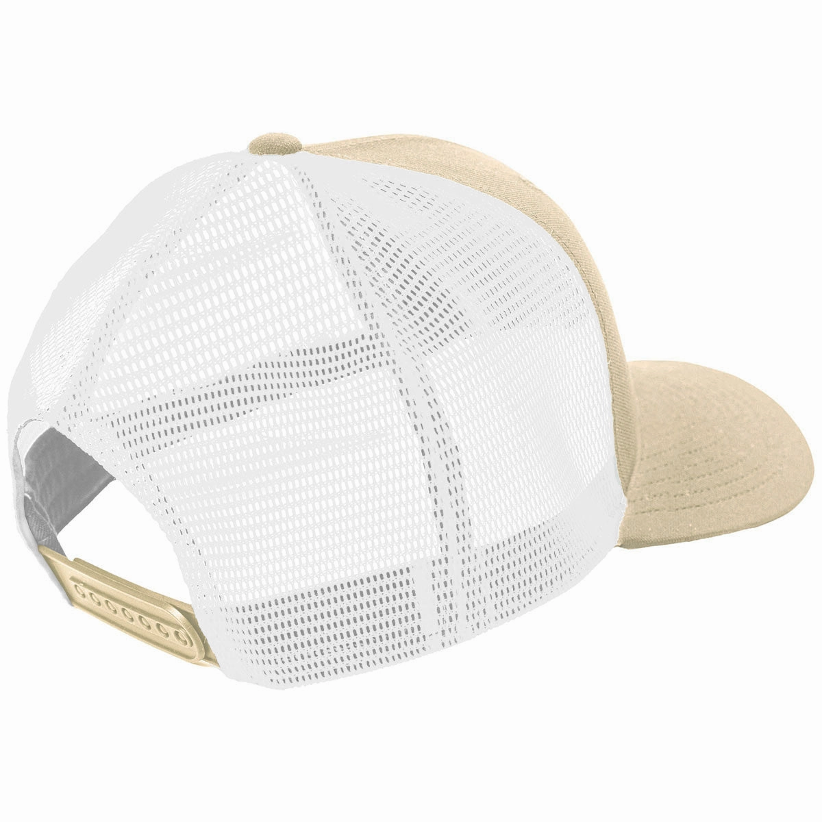 Nike Seminole Logo Adjustable Structured Trucker Cap - Vegas Gold/White
