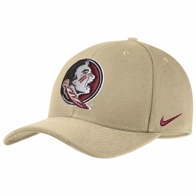 Nike Seminole Logo C99 Swoosh Flex Cap - Vegas Gold