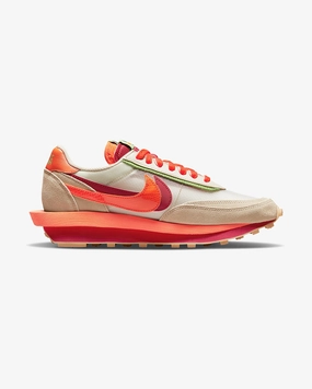 NIKE X SACAI X CLOT LD WAFFLE NET ORANGE BLAZE