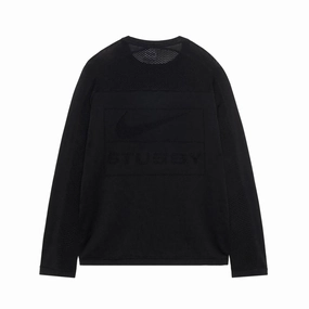 Nike x Stussy LS Knit Jersey - Black