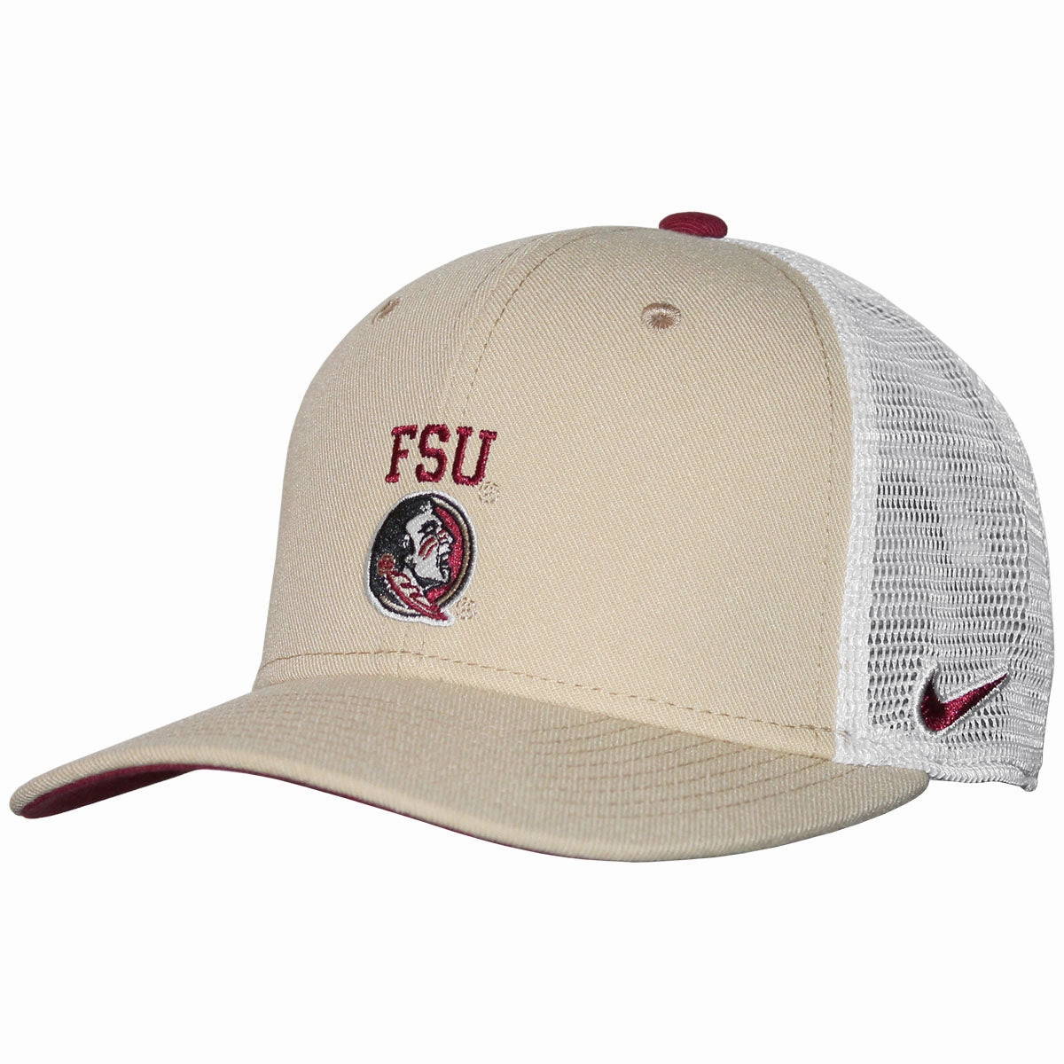 Nike Youth FSU Seminole Logo Adjustable Rise Trucker - Vegas Gold