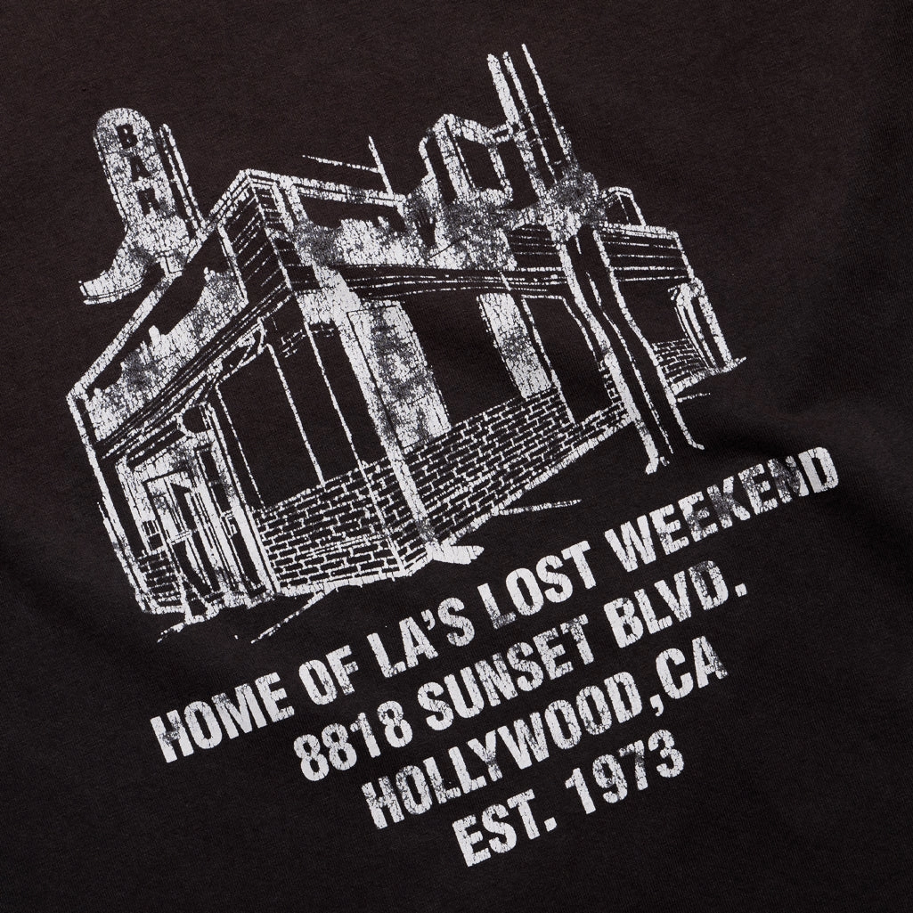 One Of These Days Lost Weekend Bar Tee - Black