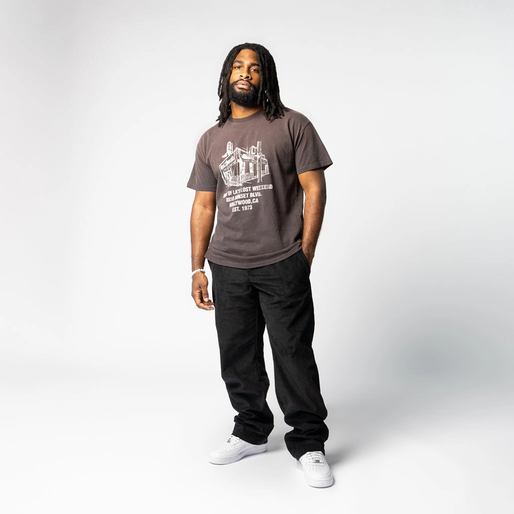 One Of These Days Lost Weekend Bar Tee - Black