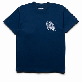 One Of These Days Lucky Number 73 Tee - Washed Navy