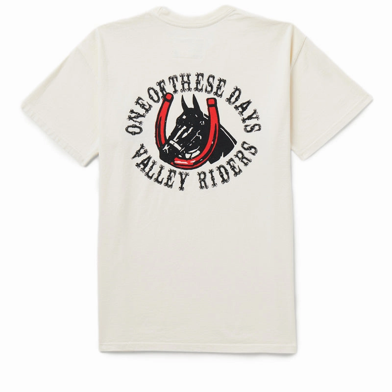 One Of These Days Valley Riders Tee - Bone