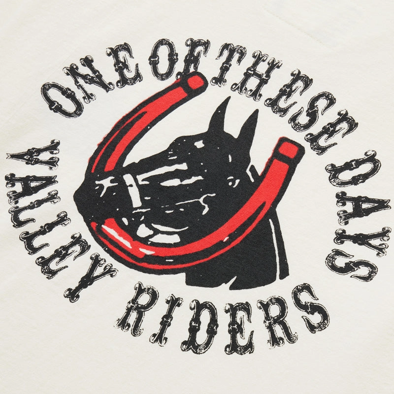 One Of These Days Valley Riders Tee - Bone
