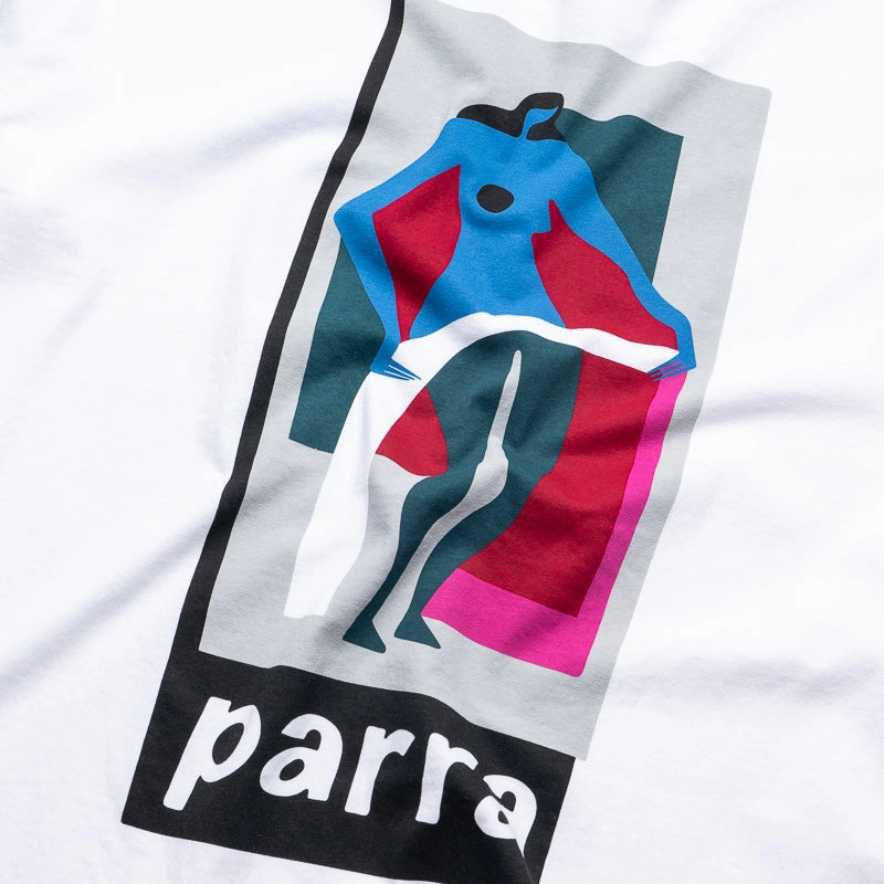 Parra Lowering The Bar L/S Tee - White