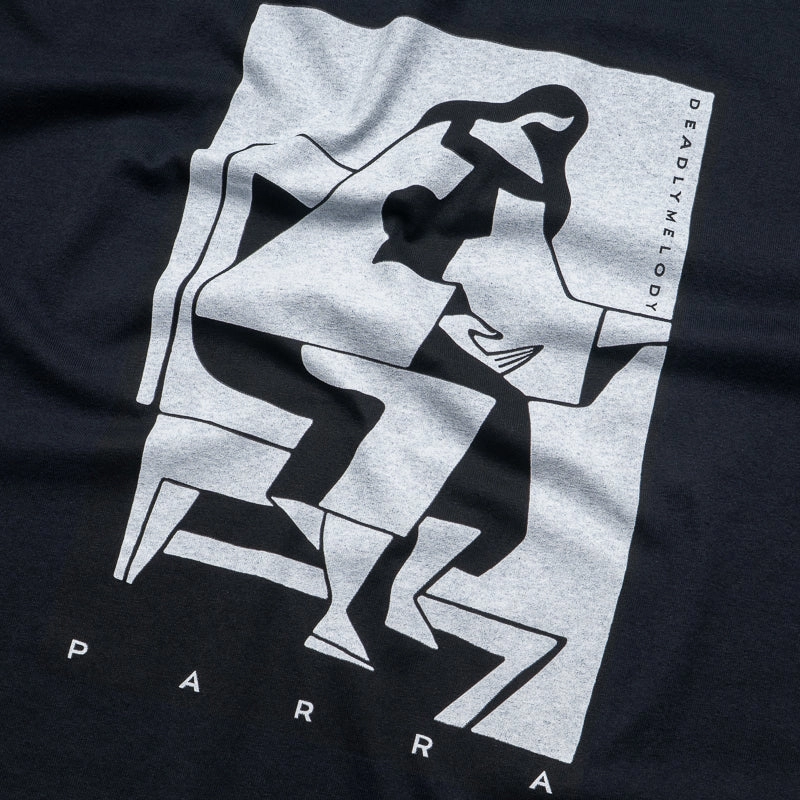 Parra The Confession Tee - Washed Black
