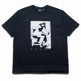 Parra The Confession Tee - Washed Black
