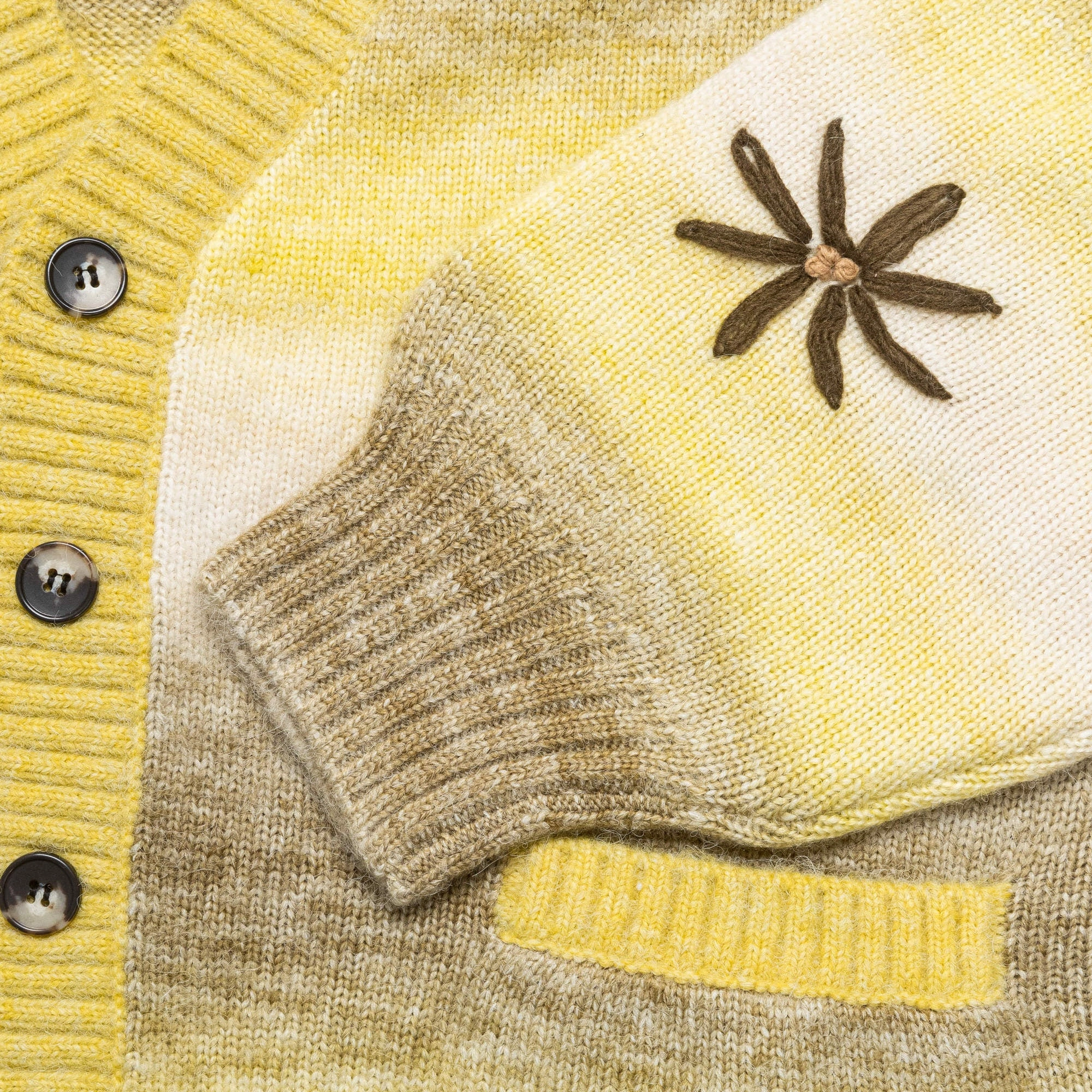 Peace & Love Knitted Cardigan - Multi