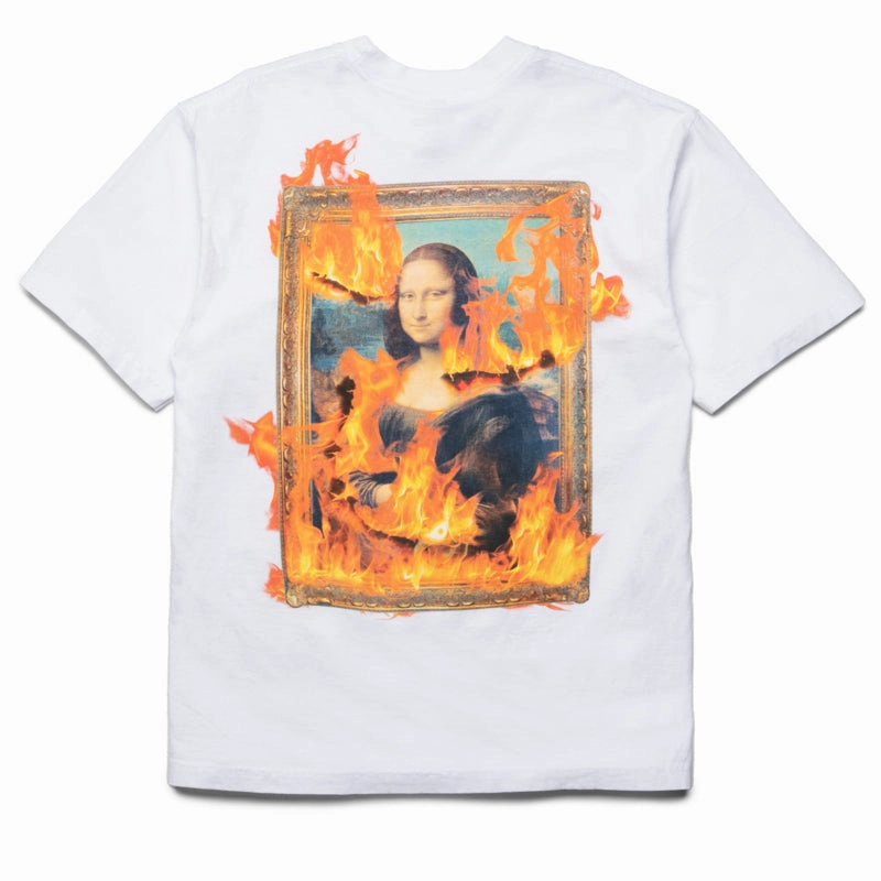 Pleasures Burn Again Tee - White