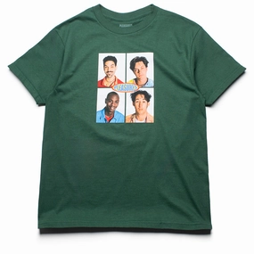Pleasures Cast Tee - Forest Green