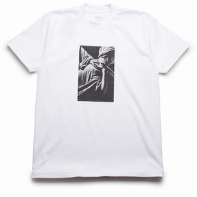 Pleasures Hands Tee - White