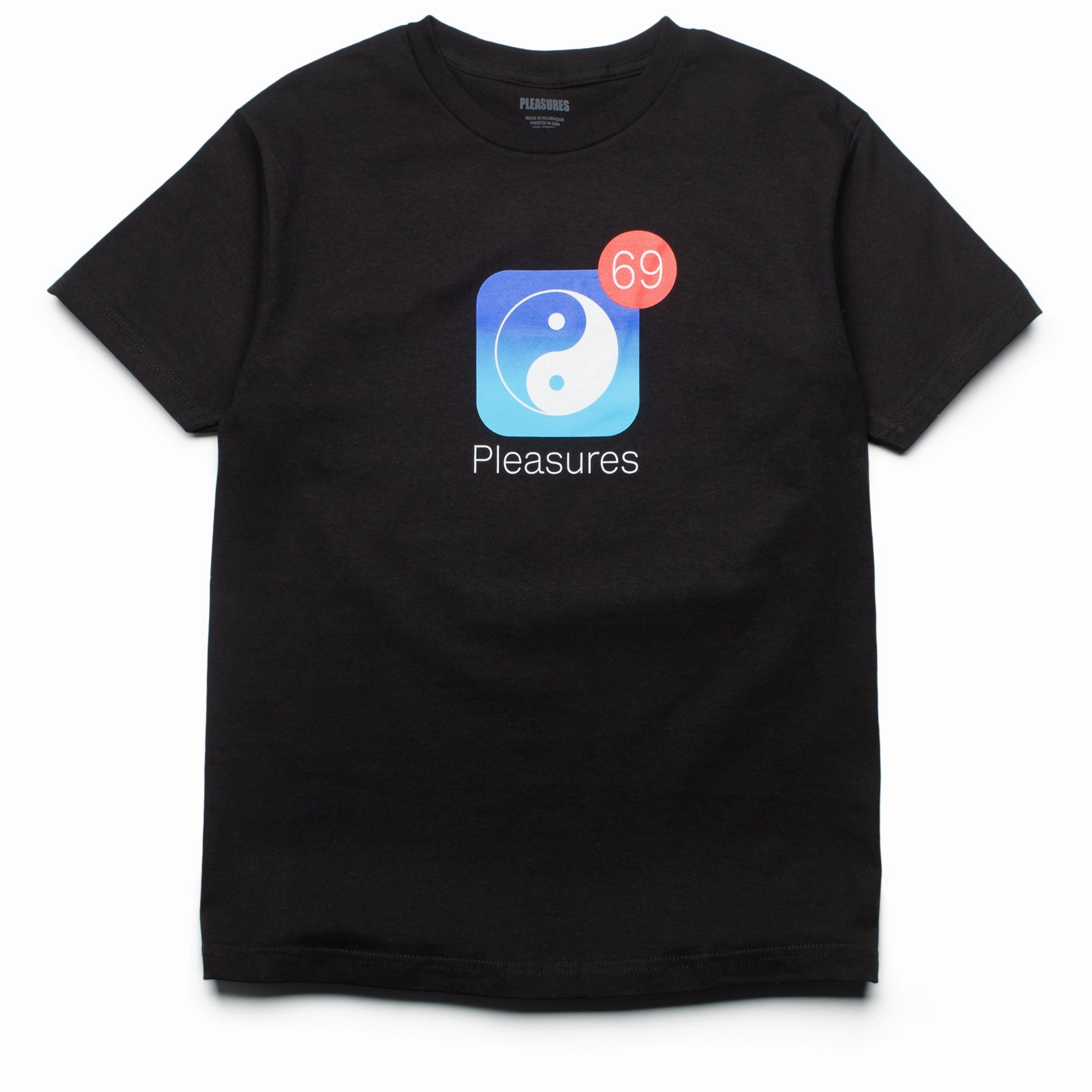 Pleasures Notify Tee - Black