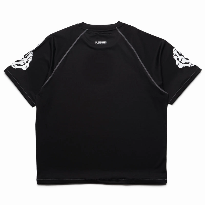 Pleasures Pollution Boxy Raglan Tee - Black