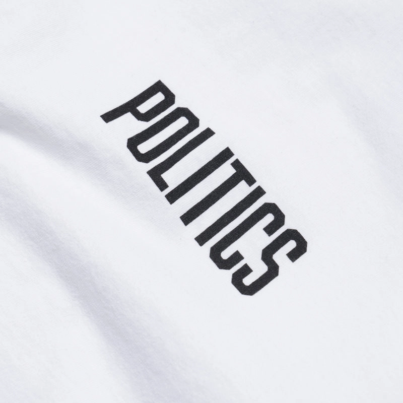 Politics Bootleg Tee - White