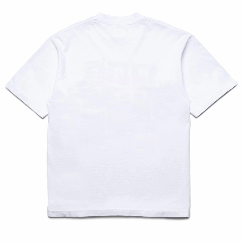 Politics Crossover Tee - White