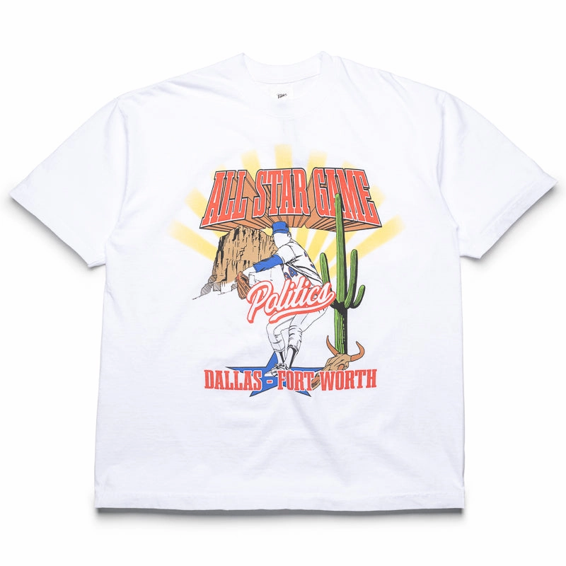 Politics Full Count Tee - White