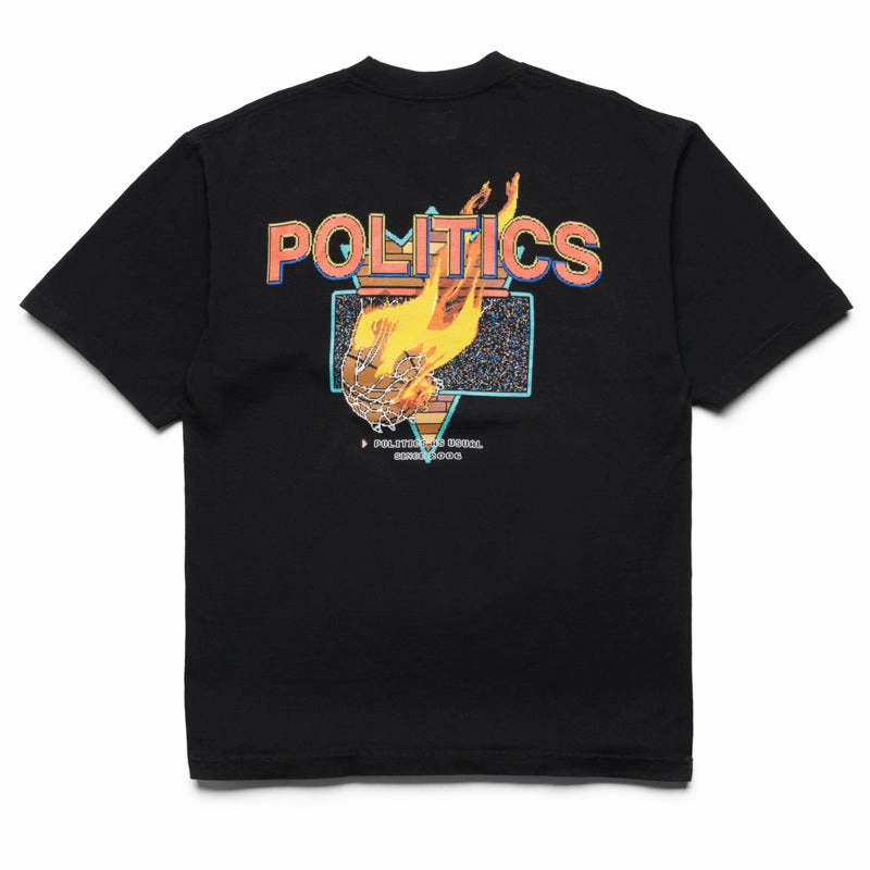 Politics Jam Tee - Black