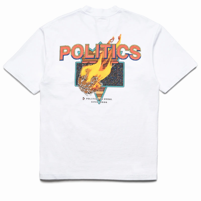 Politics Jam Tee - White