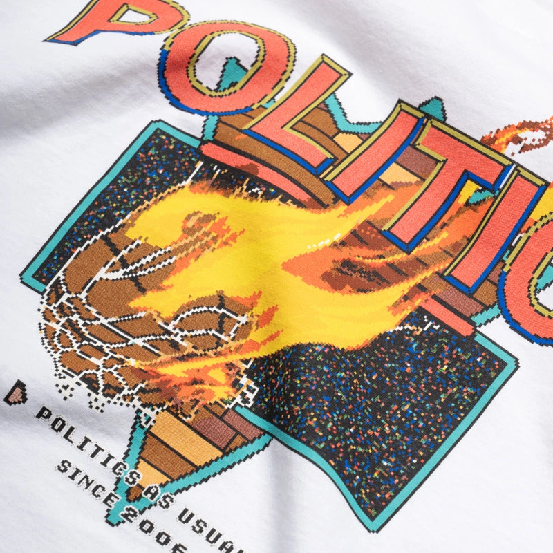 Politics Jam Tee - White