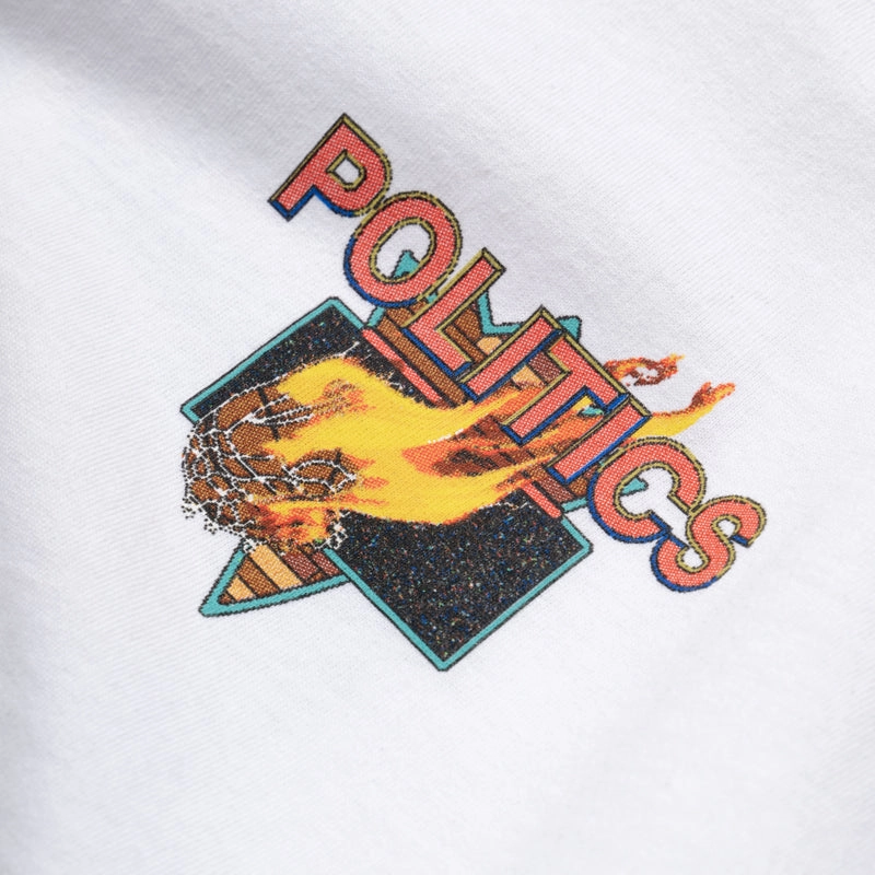 Politics Jam Tee - White