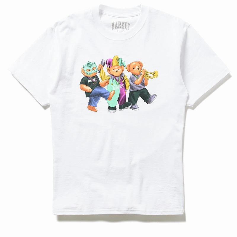 Politics x Market Bear Parade Tee - White