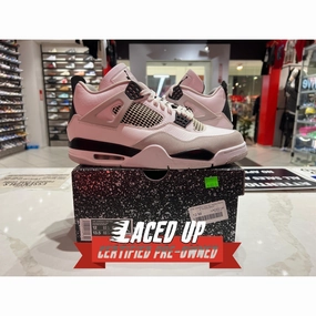 PRE OWNED Nike Air Jordan Retro 4 Military Black