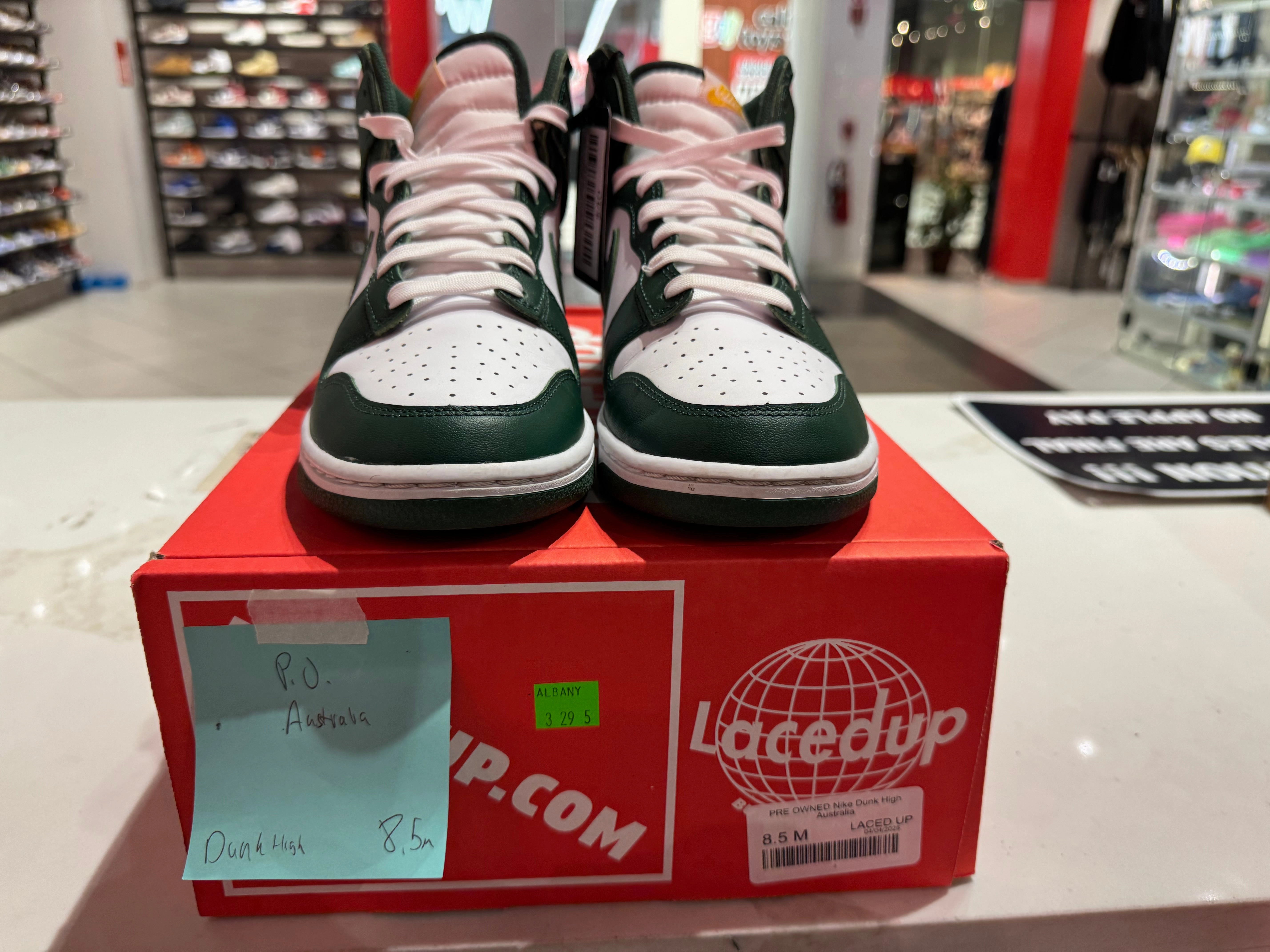 PRE OWNED Nike Dunk High Australia