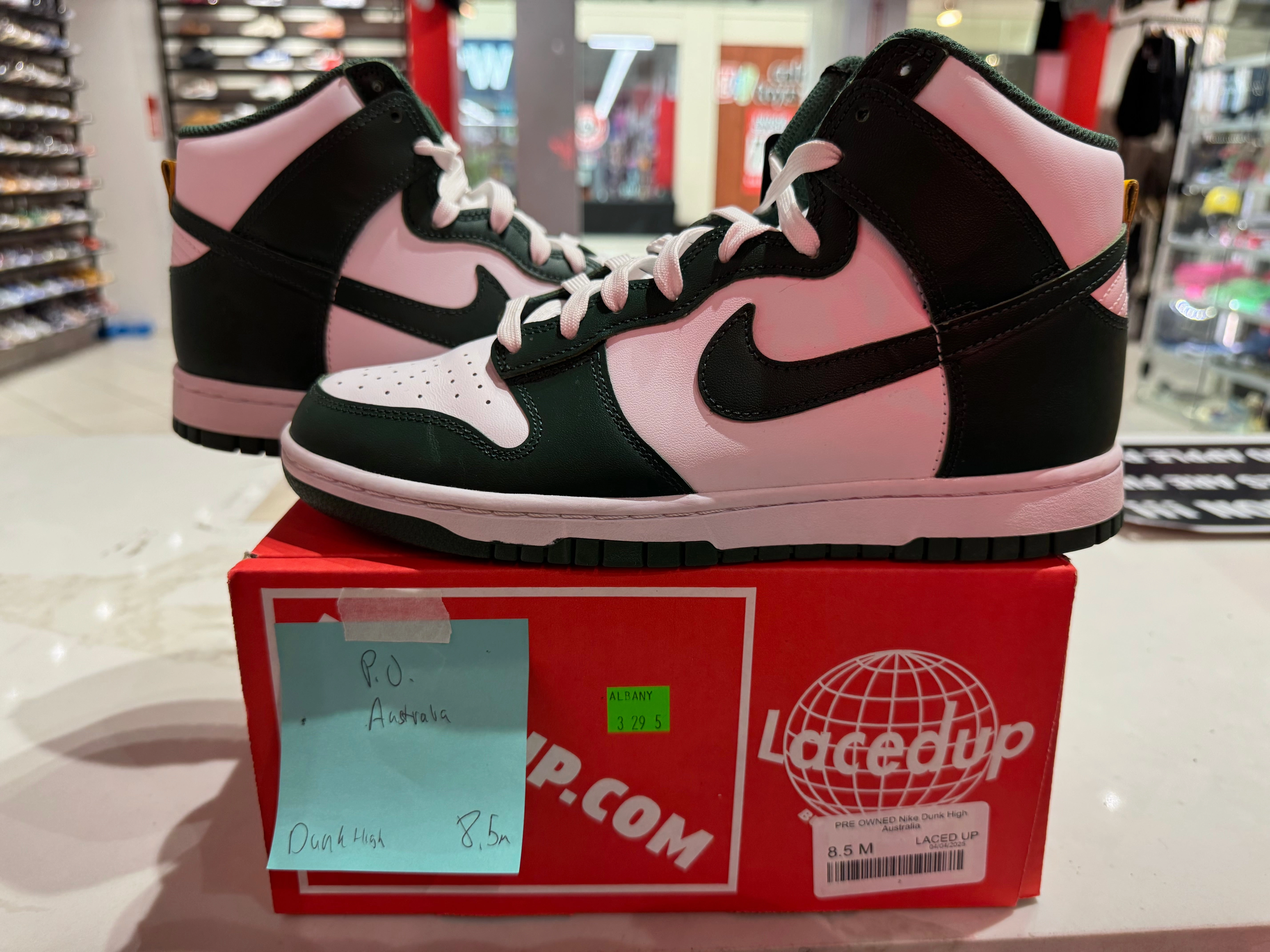 PRE OWNED Nike Dunk High Australia