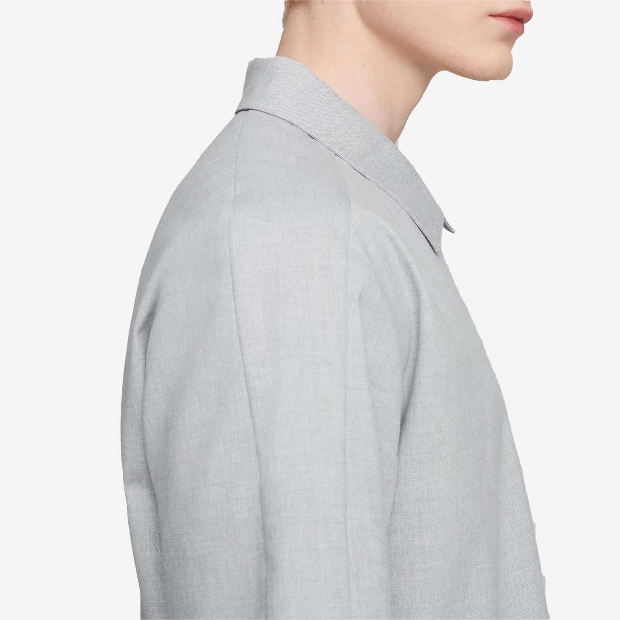 Puma | LUXE SPORT T7 SHIRT  { LIGHT GRAY HEATHER