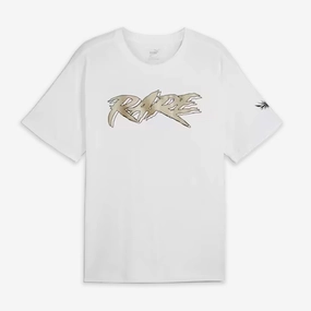 PUMA | MELO 50TH FIT TEE { WHITE